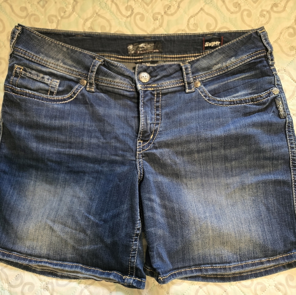 Women's Silver Shorts